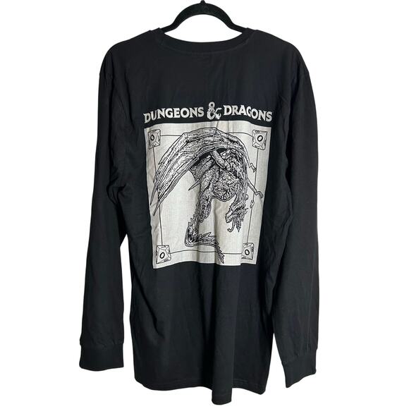 Unbranded Tee DUNGEONS & DRAGONS Cotton Long Sleeve Tee Size S - Picture 2 of 4